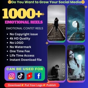 1000+ emotional Reels