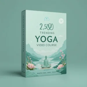 2,500 Trending Yoga Video Course