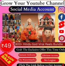 2500+ HINDU DHARM GOD REELS