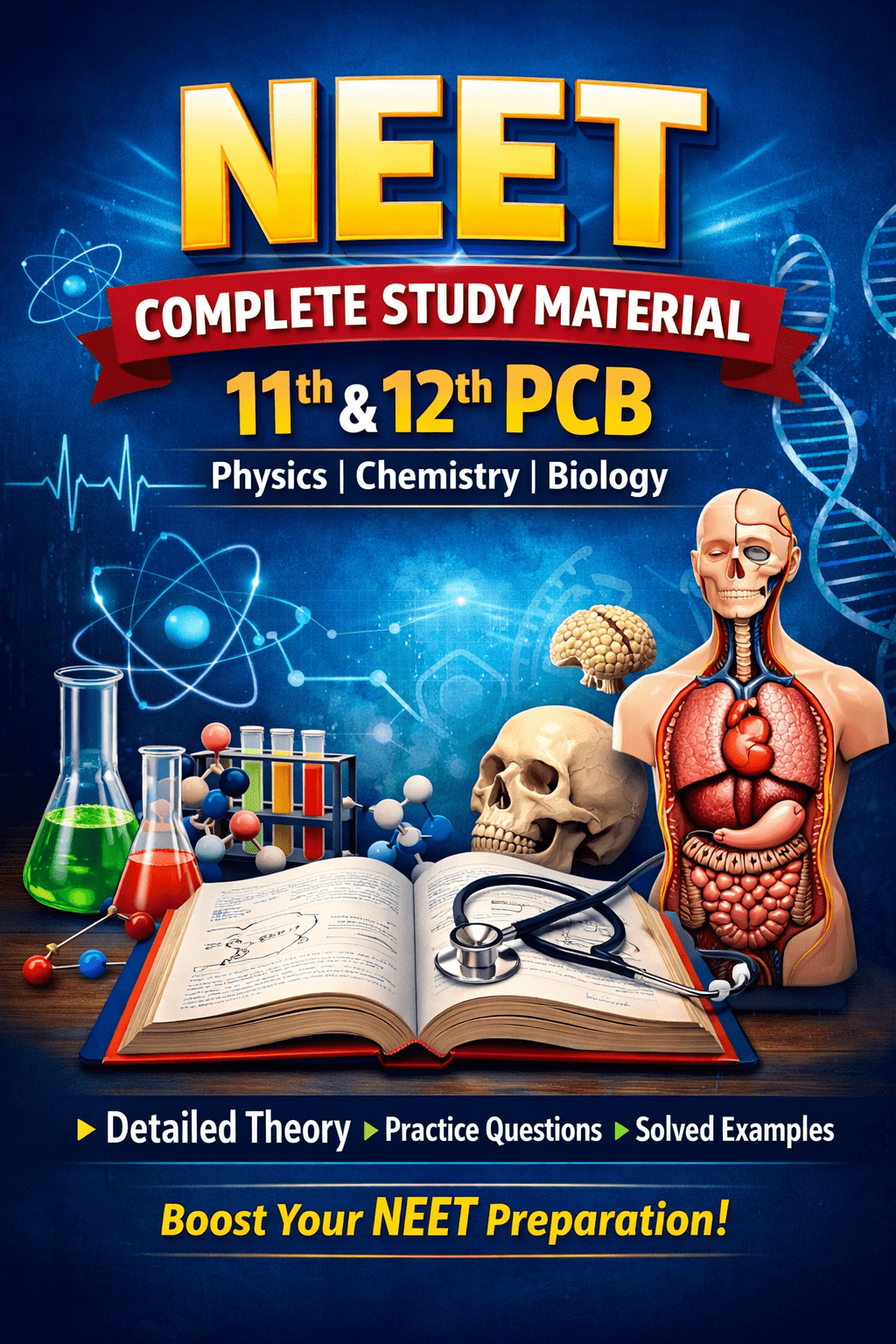 NEET Complete Study Material 11th & 12th PCB